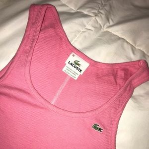 Lacoste tank top